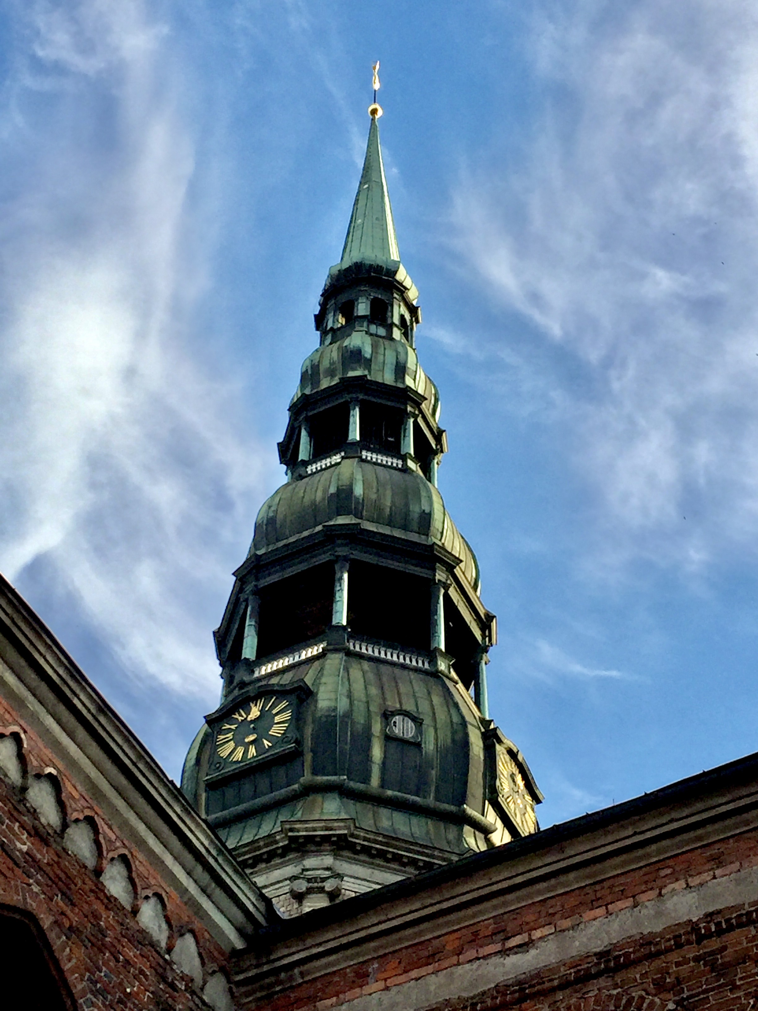 St. Peter's church tower in Riga