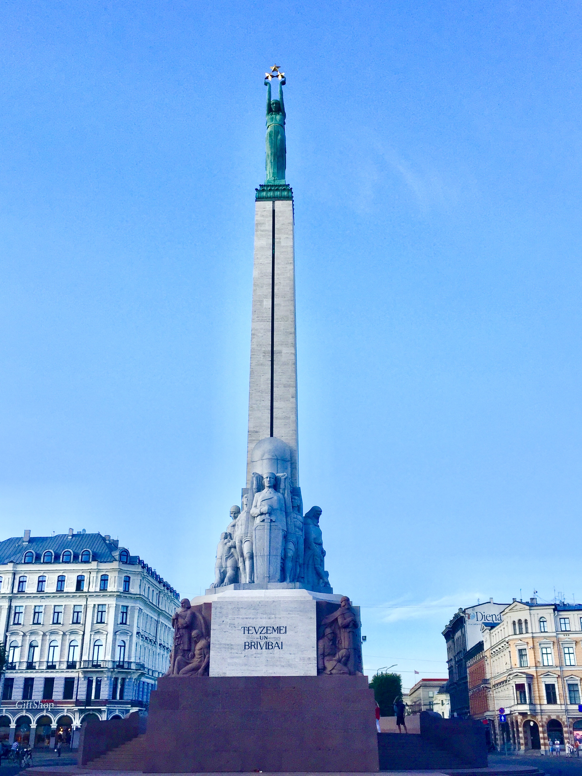 Liberty monument in Riga