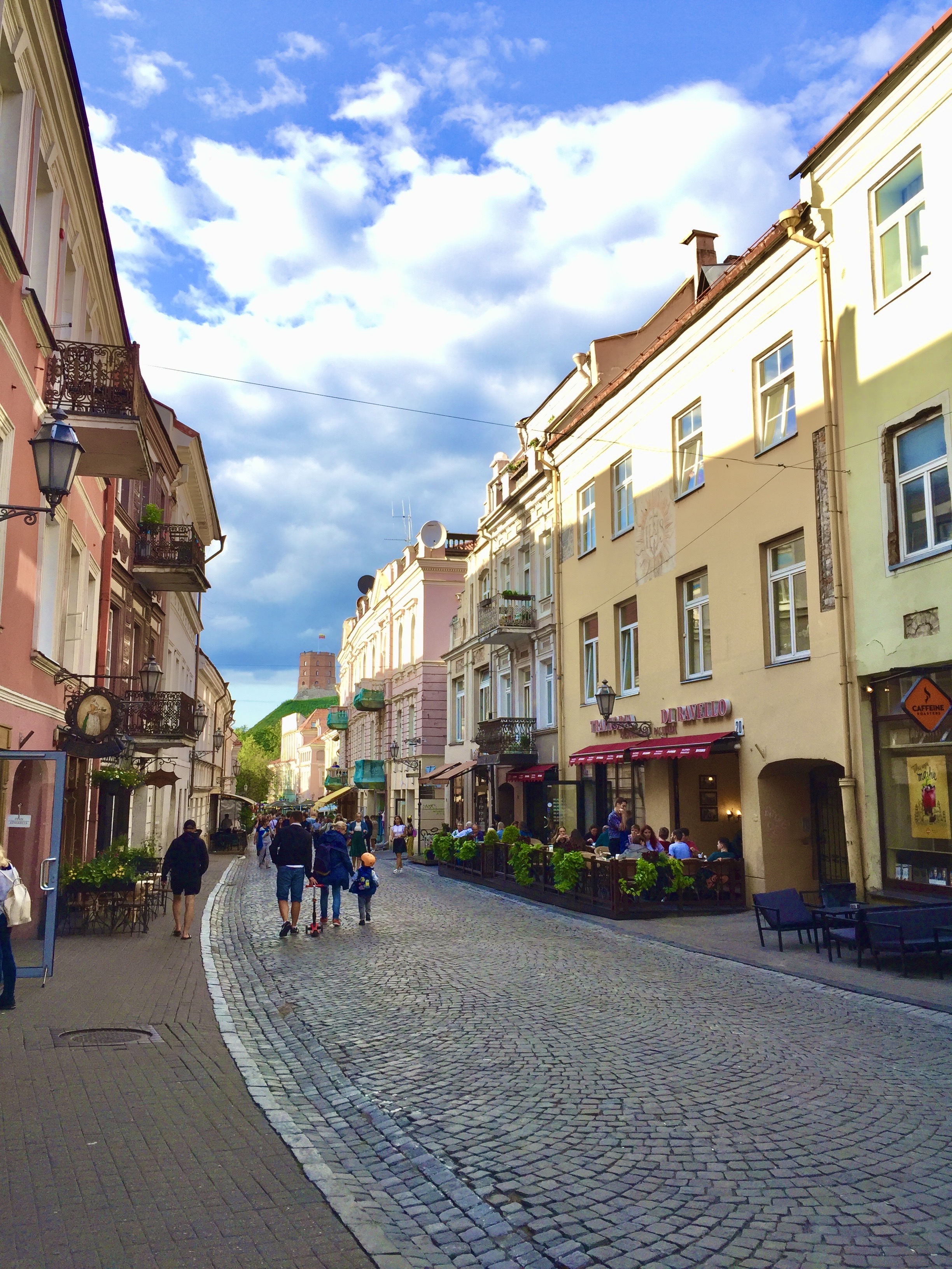 vilnius center street