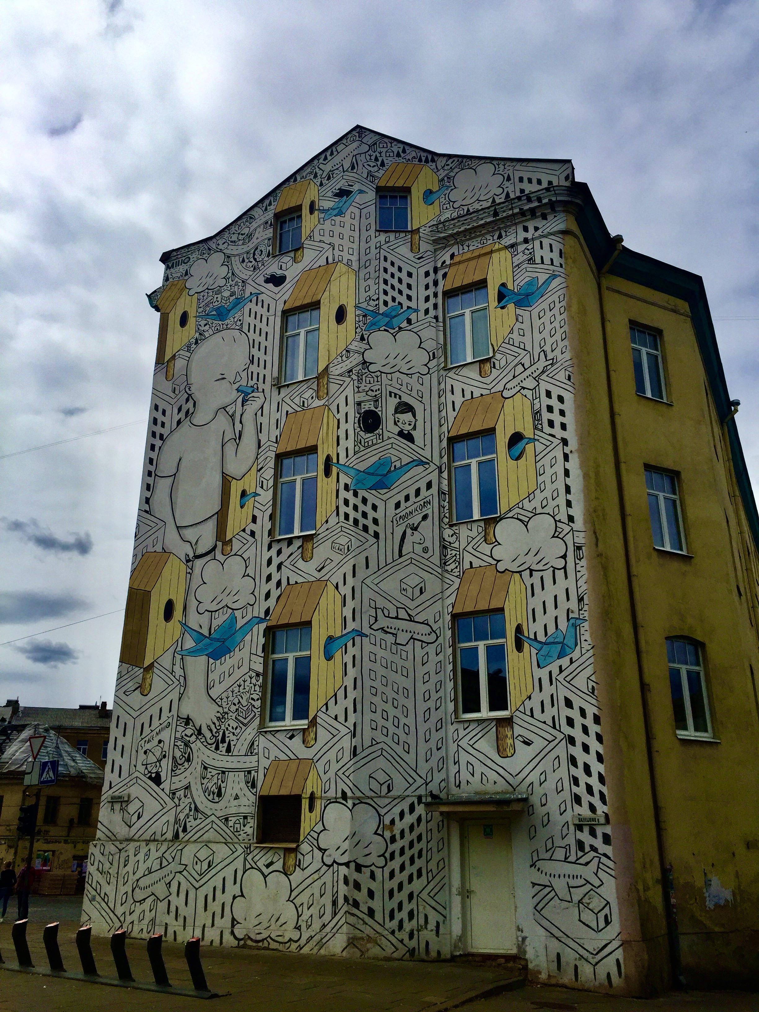 Millo murales in Vilnius