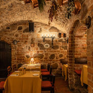 Lokys restaurant in Vilnius